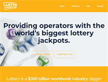 Tablet Screenshot of lottowarehouse.com